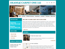 Tablet Screenshot of deansrugland.com